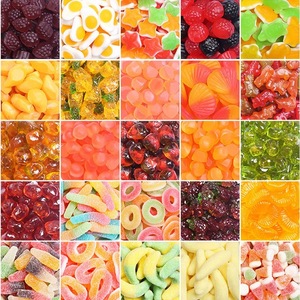 Bonbons Gélifiés Chinois en Gros, Saveurs Multiples, Doux, Colorés, Mélange de Fruits, Formes de Dessins Animés, Sac de 1kg - Product Image 6