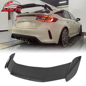 Convient pour Honda Civic Type R s 2023-2026, style OEM, becquet de coffre noir - Product Image 1