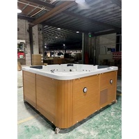 Accessoire de vidange pour spa intérieur de villa, pour adultes, avec panneau de commande portable et éclairage LED Evolution