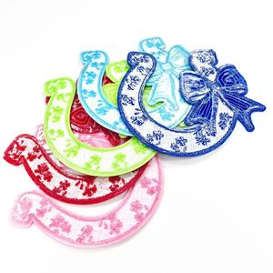 Patch thermocollant en forme de fer à cheval Texas, brodé de sequins, 10 cm, pour la décoration de chapeaux, vêtements et sacs - Vente chaude en stock - Product Image 4