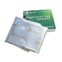 Meilleure vente argent étanche insonorisant matériau Protection de l'environnement mousse coussins d'isolation thermique Hoodliner pour voiture