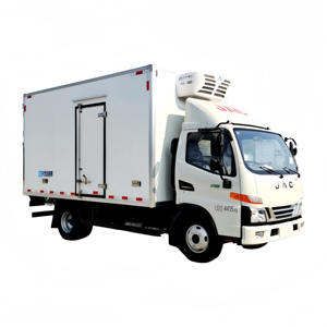 รถบรรทุกตู้เย็น JAC ใช้สำหรับการขนส่งปลา เนื้อสัตว์ และผลิตภัณฑ์แช่แข็ง ส่งตรงจากผู้ผลิต - Product Image 1