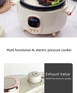 Electric 4L Luxury Multi-functional Aluminum Pressure Cooker Electric Hot Pot - Product Image 4