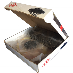 <span class=keywords><strong>Kit</strong></span> de chaînes et vitesses de <span class=keywords><strong>moto</strong></span>, avec p. Pakistan, pignon CD70, 41T/14T 420/104L, offre spéciale - Product Image 4