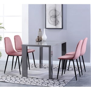 Conjunto de comedor moderno de lujo, mesa y silla, <span class=keywords><strong>Miami</strong></span>, gran oferta - Product Image 3