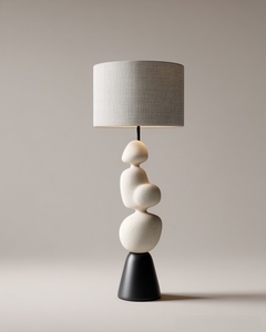 ST Custom 3D Printed Floor <b>Lamp</b> Artistic Curved Design Modern Iron Base Standing Light Bedroom Changeable Color 1-Year Warranty - Product Image 5