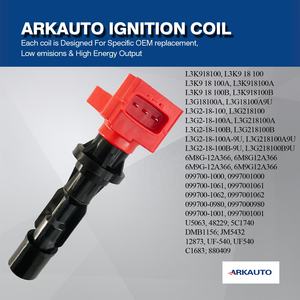 Yüksek enerji kırmızı ateşleme bobini L3G2-18-100A UF-540 5mazda 40 MAZDA <span class=keywords><strong>3</strong></span> 5 6 için CX-7 MX-5 MAZDA MAZDA <span class=keywords><strong>2</strong></span>.0 <span class=keywords><strong>2.3</strong></span> <span class=keywords><strong>2</strong></span>.5 L3 L5 PE LF LFX - Product Image 4