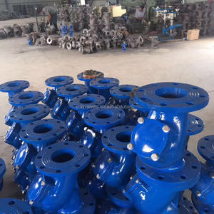 Gl41h của nhãn hiệu thép không gỉ gang <span class=keywords><strong>Y</strong></span> mặt bích lọc lọc cho nước thải ống Cleaner DN100 - Product Image 4