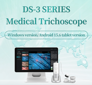 Ai trichoscope Máy tính để bàn tóc da đầu phân tích Máy phát hiện nang trứng dẫn nguồn ánh sáng để phân tích khuôn mặt hỗ trợ EU JP chúng tôi cắm - Product Image 2