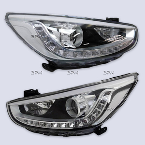 Faro Delantero para HYUNDAI ACCENT 2014 VERNA SOLARIS I25 GRAND <span class=keywords><strong>AVEGA</strong></span> PONY EXCEL DODGE ATTITUDE 92101-1R520 92102-1R520 - Product Image 1