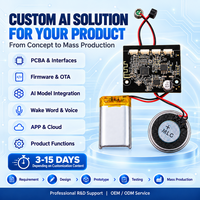 Assistant vocal IA PCBA avec WiFi BLE, double microphone, chat LLM, micrologiciel OTA et intégration de périphériques Plug-and-Play