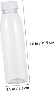 Bouteilles personnalisées en PET avec bouchon inviolable de 38 mm pour sérigraphie, pour champagne, whisky, soda, jus, bière, thé, eau minérale, vides - Product Image 2