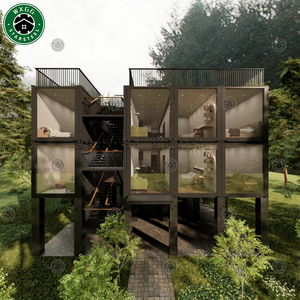 Casas Prefabricadas, Cabaña Portátil Moderna, Casa Rodante Plegable con Certificado CE - Product Image 3