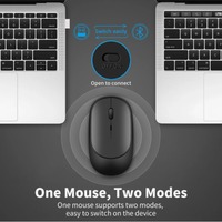 Abs Office Ce Rohs Flat 1600 Dpi Souris Sans Fil Rechargeable 2.4g Souris ergonomique sans fil Souris Bluetooth