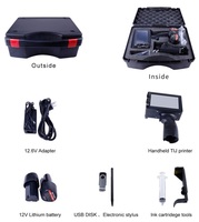 Imprimante jet d'encre portable semi-automatique XP600, nouvelle génération, impression rapide, encre à séchage rapide, vitesse 60 m/min, imprimante d'étiquettes, support pour œufs, carton alimentaire