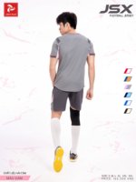 Expédition immédiate, maillots de football personnalisés Just Play, 100% polyester, shorts en mesh écologiques, couleurs personnalisées, unisexe, étiquettes personnalisées