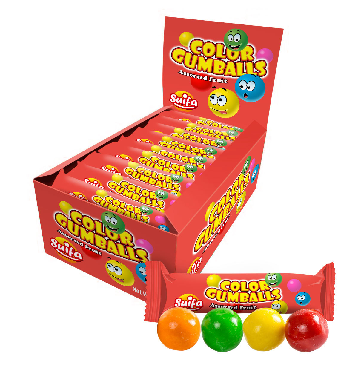 Colorful 10g factory price fruity bubble gum for kid