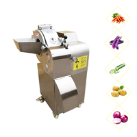 Gemakkelijk te bedienen gemotoriseerde friet spiraalsnijmachine multifunctioneel 220V/380V 1.5KW commercieel gebruik groenten fruit
