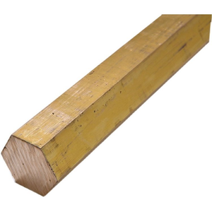 ราวทองเหลืองหกเหลี่ยมสีทองราวทรงกลมราว8มม. 10มม. 12มม. - Product Image 1