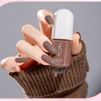 Vernis à ongles KUDAN écologique, à base d'eau, formule douce, 40 nuances scintillantes, certifié UE, vente en gros pour salons