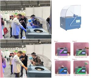 Nueva Máquina automática inteligente de algodón de azúcar, área escénica, centro comercial, inversión y emprendimiento - Product Image 4