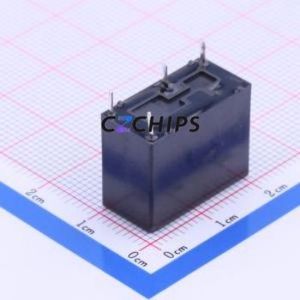 G5Q-1A4 DC24 Power Relay Through hole,10x20mm Relay 24V 1 Normally Open: 1A (SPST-Normally Open)::: 4 5A-30VDC/10A-250VAC - Product Image 2