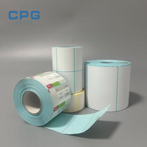 Eco Friendly BPA Free Self Adhesive <b>Label</b> Paper 40*30 50*30 4x6 Thermal <b>Shipping</b> <b>Label</b> Paper Roll for E-commerce Sellers - Product Image 1