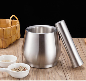 manufacturers Garlic Pugging Pot Pharmacy Bowl mortar with pestle - Product Image 6