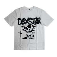 T-shirts personnalisés de qualité supérieure avec logo, en coton épais 100 %, pour hommes, effet vintage, 280 GSM, coupe oversize, vierges