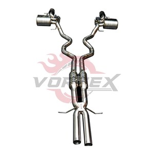 Vortex High Performance Stainless Exhaust for Range Rover Sport 2018 Electronic Valve Controlled Piping <b>Kit</b> - Product Image 5