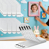 Bandes adhésives pour accrocher les tableaux, résistantes, sans dommages, sans clous, sans outils, amovibles pour les cadres photo, les œuvres d'art murales