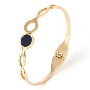 Pulsera elástica de muñecas azules de Plata de Ley 925 pura de calidad Hihg, joyería Touses para mujer, pulsera de joyería de moda - Product Image 2