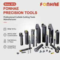 Outil de tournage à insertion personnalisable FONHAE SPMG07T308 pour usinage externe avec revêtement