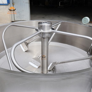 Chaudière à vapeur à double enveloppe de 50 à 600 litres, inclinable, avec agitation, pour la production alimentaire commerciale - Product Image 6