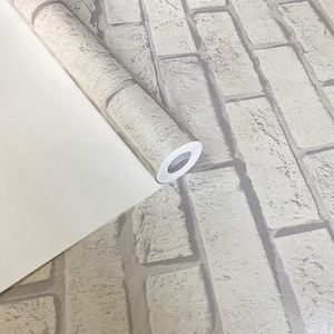 <span class=keywords><strong>Papier</strong></span> <span class=keywords><strong>peint</strong></span> 3D réaliste à texture <span class=keywords><strong>brique</strong></span> pour la décoration murale de la maison Gaufrage PVC Autres papiers peints/panneaux muraux - Product Image 3