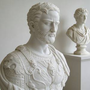 Statue de <span class=keywords><strong>buste</strong></span> de César <span class=keywords><strong>en</strong></span> <span class=keywords><strong>marbre</strong></span> sculpté à la main, <span class=keywords><strong>prix</strong></span> d'usine - Product Image 5