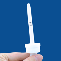 Bouchon de pipette en plastique calibré avec compte-gouttes marqué pour couvercles et fermetures de bouteilles d'huile essentielle de pipette graduée en verre