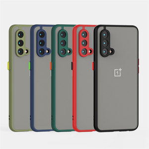 เคสโทรศัพท์สีด้านเนื้อแข็ง TPU + PC <span class=keywords><strong>2</strong></span> In 1,เคสโทรศัพท์มือถือดีไซน์โดดเด่นสำหรับ <span class=keywords><strong>Oneplus</strong></span> <span class=keywords><strong>Nord</strong></span> <span class=keywords><strong>CE</strong></span> <span class=keywords><strong>5G</strong></span> - Product Image 2