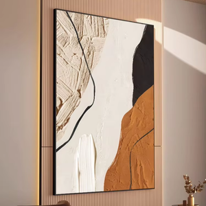 Pinturas modernas pintadas a mano, pintura al óleo de paisaje abstracto sobre lienzo para decoración de sala de estar, arte sin marco - Product Image 1