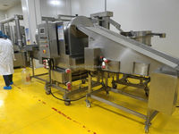 Productielijn voor salades op maat, inclusief machines voor het wassen en ontwateren van verse snijgroenten voor saladefabrieken
