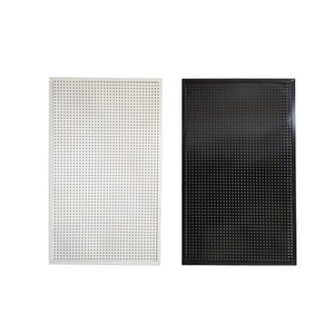 Steel Metal <strong>Peg</strong> Board Wall Shelf for Gaming Organizer Black White Red Hooks Tool <strong>Pegboard</strong> with Control Mount for Wall - Product Image 4