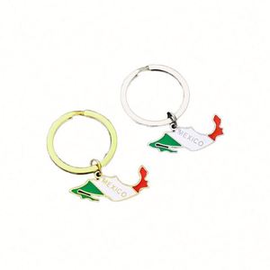 Wholesale Customized Freedom Fist Map Keychain Stainless Steel Metal Enamel Keychain for Stainless Steel Metal Enamel Keychain - Product Image 1