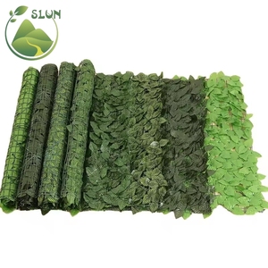 Valla de <span class=keywords><strong>malla</strong></span> de <span class=keywords><strong>hiedra</strong></span> <span class=keywords><strong>artificial</strong></span>, hojas de <span class=keywords><strong>Seto</strong></span> verde, valla de Panel de follaje, valla de simulación de <span class=keywords><strong>hiedra</strong></span> para decoración de jardín - Product Image 2