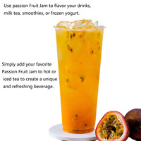 Bahan makanan konsentrat Jam untuk minuman buah Jam alami untuk jus, Smoothie, makanan penutup, saus 3kg Jam buah gairah
