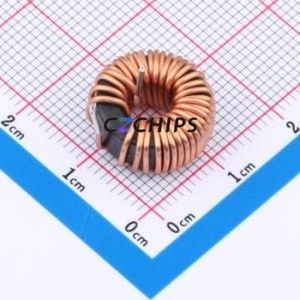 วงแหวนสี XR050125T101MHL7/ตัวเหนี่ยวนำผ่านรู (THT),D = 15.8มม. 100uH 10% 3.8A - Product Image 1