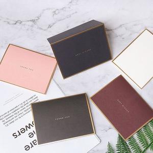 Merci in magazzino biglietti di auguri vuoti biglietto di ringraziamento personalizzato per biusness biglietti di auguri di benedizione di compleanno all'ingrosso - Product Image 6