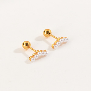 <span class=keywords><strong>Boucles</strong></span> <span class=keywords><strong>d</strong></span>'oreilles fines en acier inoxydable plaqué or 18 carats, clous <span class=keywords><strong>d</strong></span>'<span class=keywords><strong>oreille</strong></span> pour cartilage, clous <span class=keywords><strong>d</strong></span>'<span class=keywords><strong>oreille</strong></span> filetés, <span class=keywords><strong>boucles</strong></span> <span class=keywords><strong>d</strong></span>'oreilles tendance pour femmes, bijoux de piercing - Product Image 6