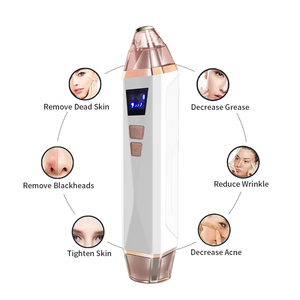 Nhà sử dụng mặt lỗ chân lông mụn đầu đen Remover chân không nóng lạnh nén massage mặt công cụ với đứng tính năng làm đẹp công cụ làm sạch - Product Image 2