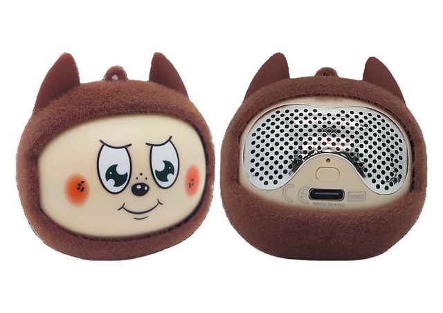 Cute Cartoon Plush Animal Mini Speaker, Portable Wireless Speaker with Kawaii Design for Kids Gift
