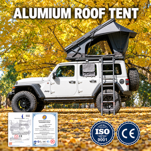 Tente de toit en aluminium à structure alvéolaire quatre saisons, double couche, 2-3 personnes, ouverture automatique, camping XQ03-017 - Product Image 1